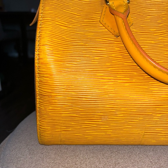 Louis Vuitton Mustard Yellow Satchel - Picture 8 of 14
